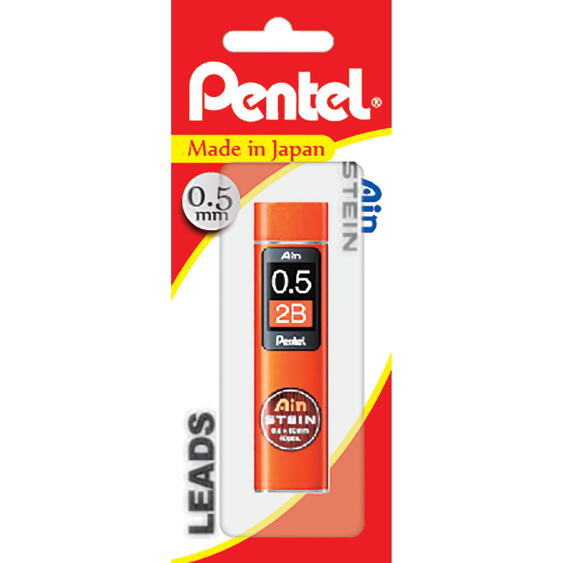 pentel ain stein leads 0.5mm tube/40 leads