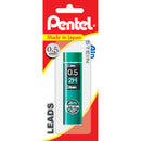 pentel ain stein leads 0.5mm tube/40 leads