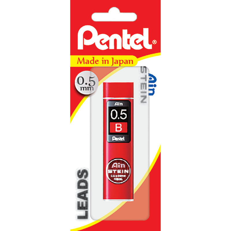 pentel ain stein leads 0.5mm tube/40 leads