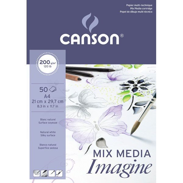 Canson Imagine 200gsm 50 Sheet Pads