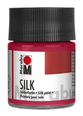 Marabu Silk Fabric Craft Paint 50ml#Colour_CARMINE