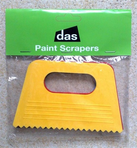 Das Plastic Paint Scrapers Set Of 4