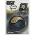Decoart Metallic Lustre Wax 59ml#Colour_BLACK SHIMMER