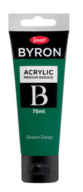 Jasart Byron Acrylic Paint 75ml#Colour_GREEN DEEP