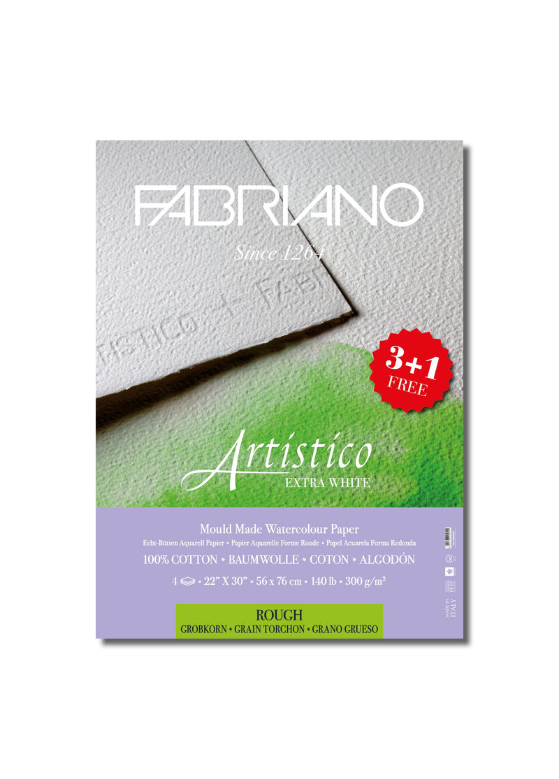 Fabriano Artistico 3+1 56x76cm 300gsm Extra White