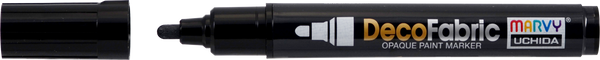 Marvy Decofabric Markers #223#Colour_BLACK