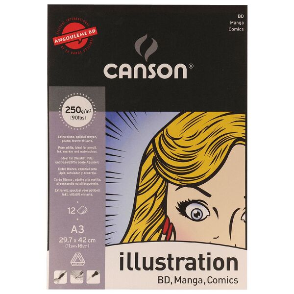 Canson Illustration Pad 250gsm