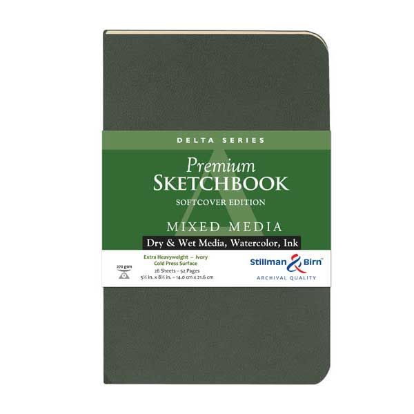 Stillman & Birn Delta Soft Cover Sketchbooks 270gsm