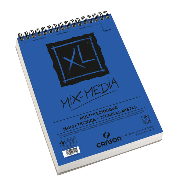Canson XL Mix Media 300gsm 30 Sheet Sketch Pads#size_A4